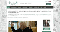 Desktop Screenshot of mylifefilms.org
